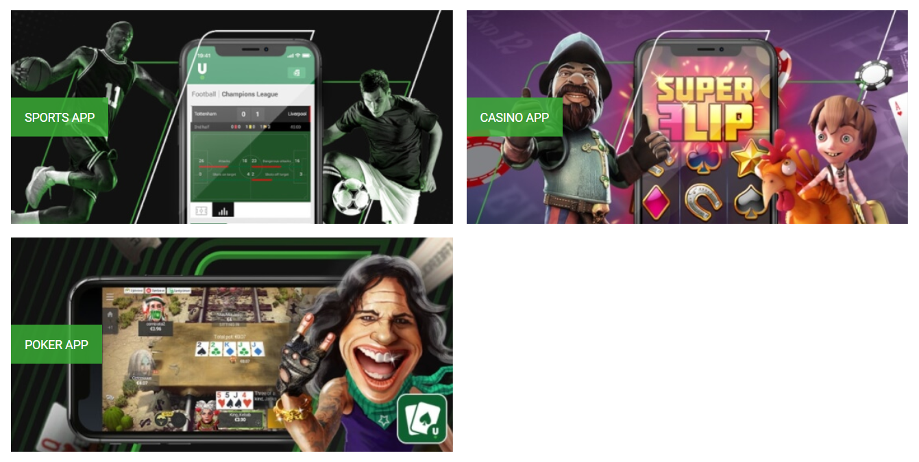Unibet мобилно обложување
