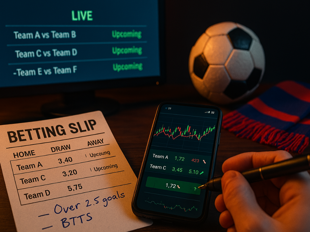 Онлајн обложување на фудбал